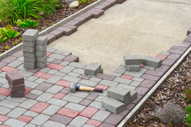 Permeable Paver Driveway in Schertz, TX